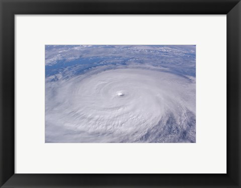 Framed Typhoon Longwang Print