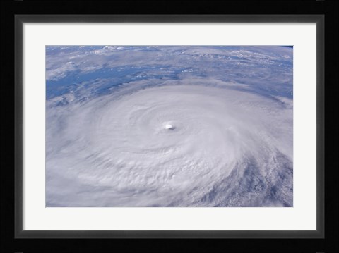 Framed Typhoon Longwang Print