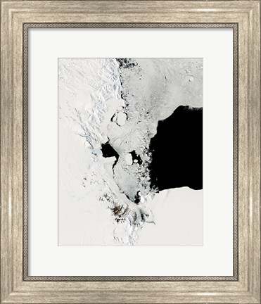 Framed Ross Sea, Antarctica Print