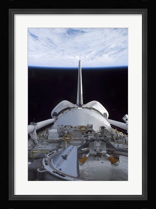 Framed Space Shuttle Discovery's Cargo Bay Print