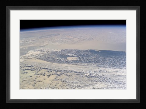 Framed Atlantic Coast of Florida Print