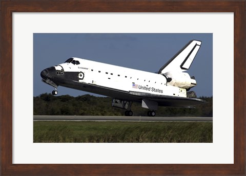 Framed Space Shuttle Endeavour 5 Print