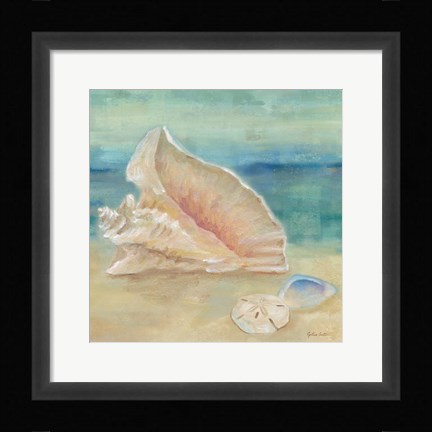 Framed Horizon Shells III Print