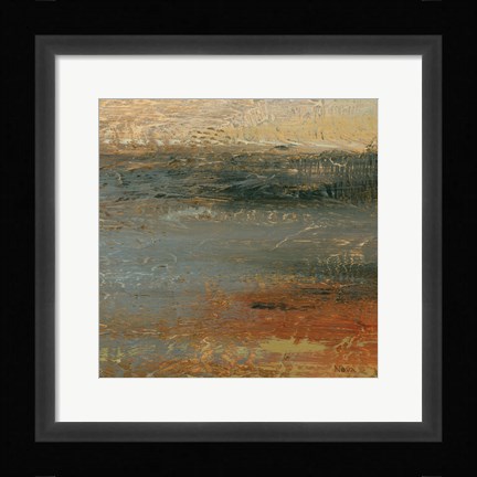 Framed Siena Abstract IV Print
