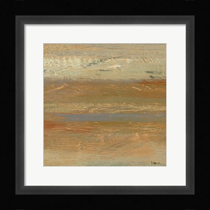 Framed Siena Abstract V Print