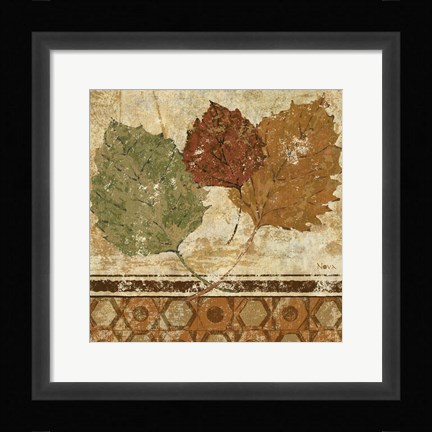 Framed Golden Autumn II Print