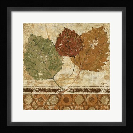 Framed Golden Autumn II Print