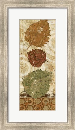 Framed Golden Autumn Panel II Print