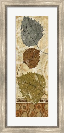 Framed Golden Autumn Panel I Print