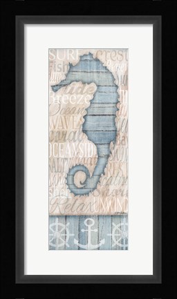 Framed Ocean Life II Print