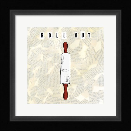 Framed Kitchen Utensils I Print