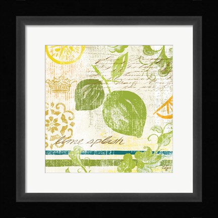 Framed Fruit Crush II Print