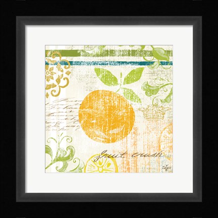 Framed Fruit Crush III Print