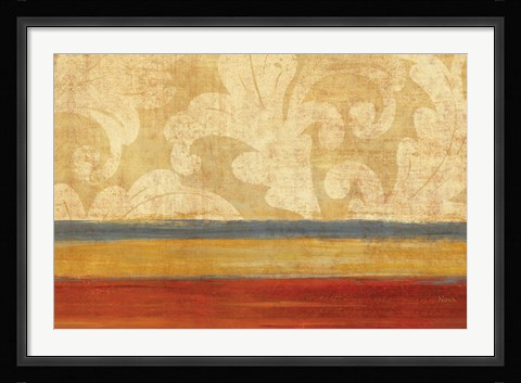 Framed Tapestry Stripe Print