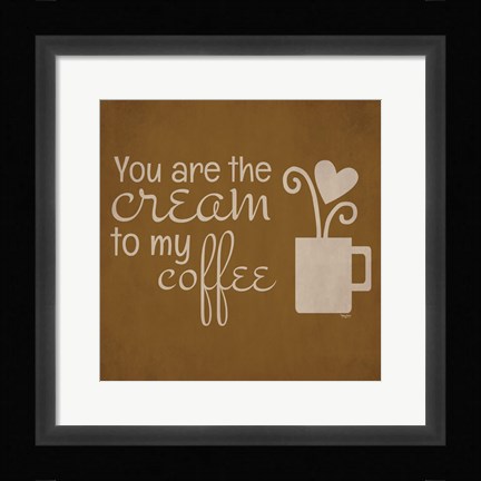 Framed Wine and Coffee Sayings III Print