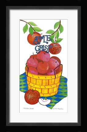 Framed Apple Crisp Print