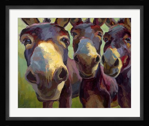 Framed Kiss Me Print