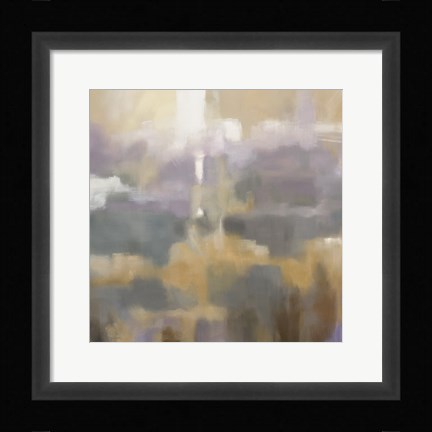 Framed Golden Field I Print