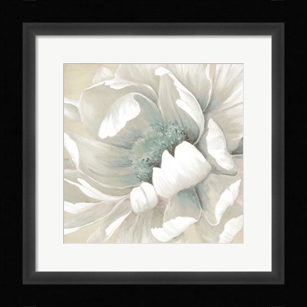 Framed Winter Blooms II Print