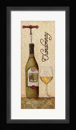 Framed Chardonnay Print