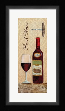 Framed Pinot Print