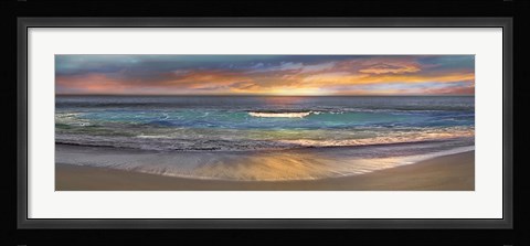 Framed Malibu Alone Print