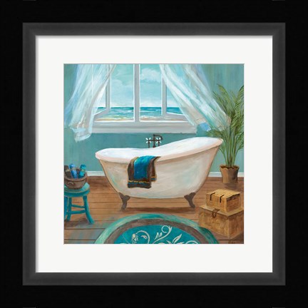 Framed Soft Breeze II Print
