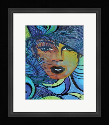 Framed Urban Glam I Print