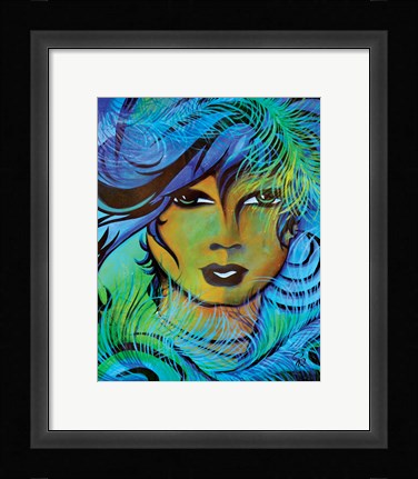 Framed Urban Glam II Print