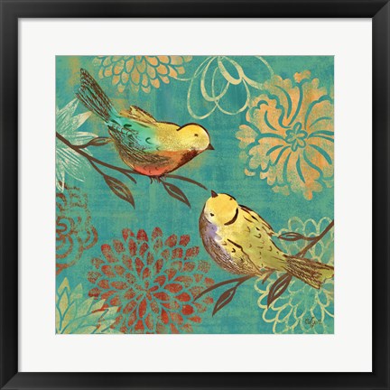 Framed Elegant Chickadee II Print