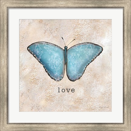 Framed Butterfly Expressions II Print