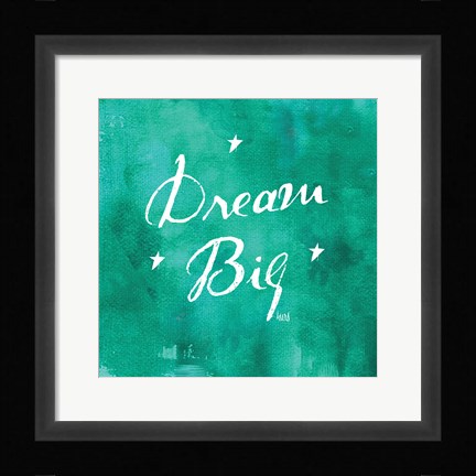 Framed Watercolor Sentiments I Print