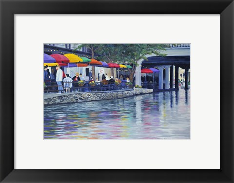 Framed Riverwalk Print