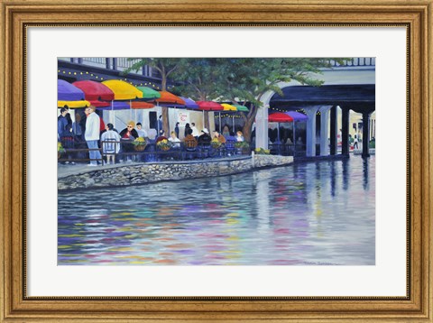 Framed Riverwalk Print
