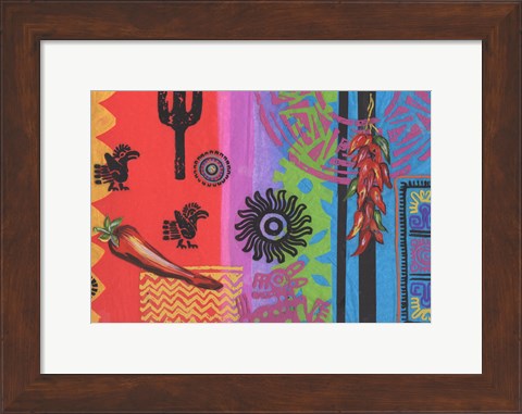 Framed Fiesta Print