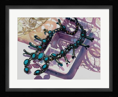 Framed Ancient Shadows Print