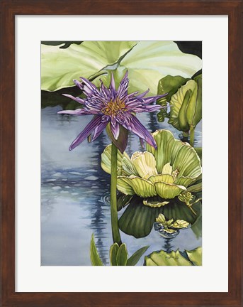 Framed Lily Print