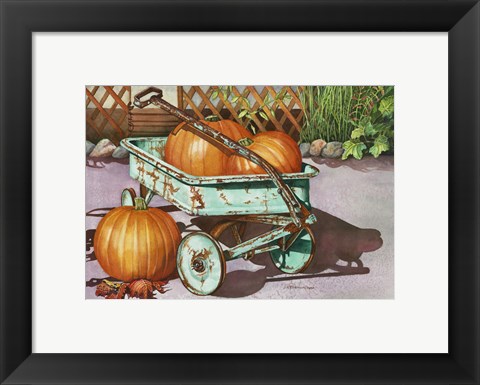 Framed October Harvest Print