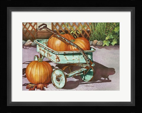 Framed October Harvest Print