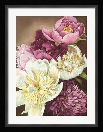 Framed Peony Passion Print