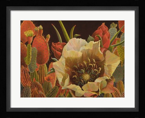 Framed Carol's Garden Print