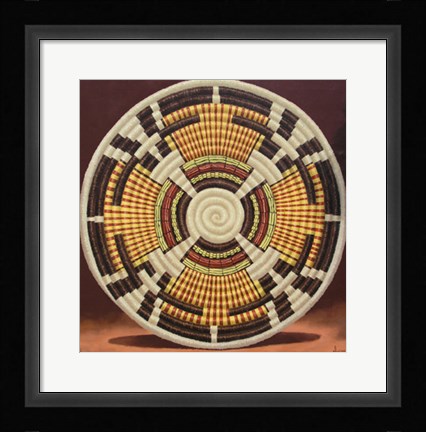 Framed Geometric Print