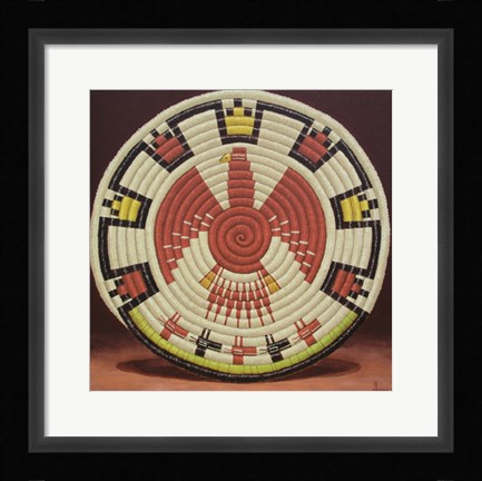 Framed Red Eagle Print