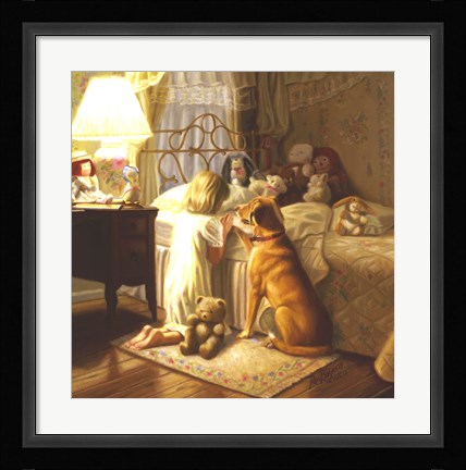 Framed Bedtime Prayer Print