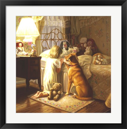 Framed Bedtime Prayer Print