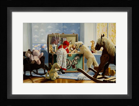 Framed Toy Box Print