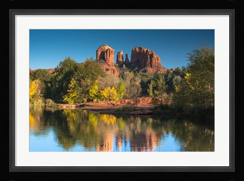 Framed Red Rock Crossing Print