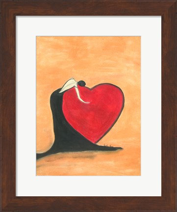 Framed Embrace Print