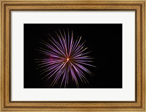 Framed Fireworks Print