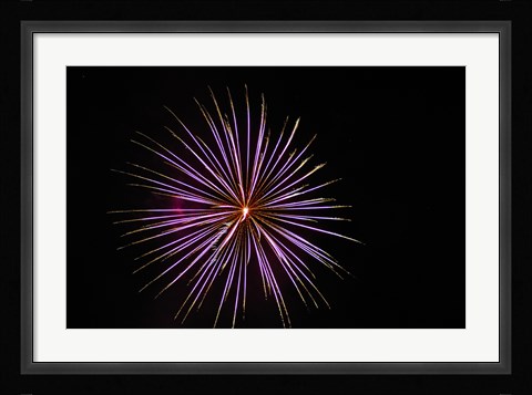 Framed Fireworks Print